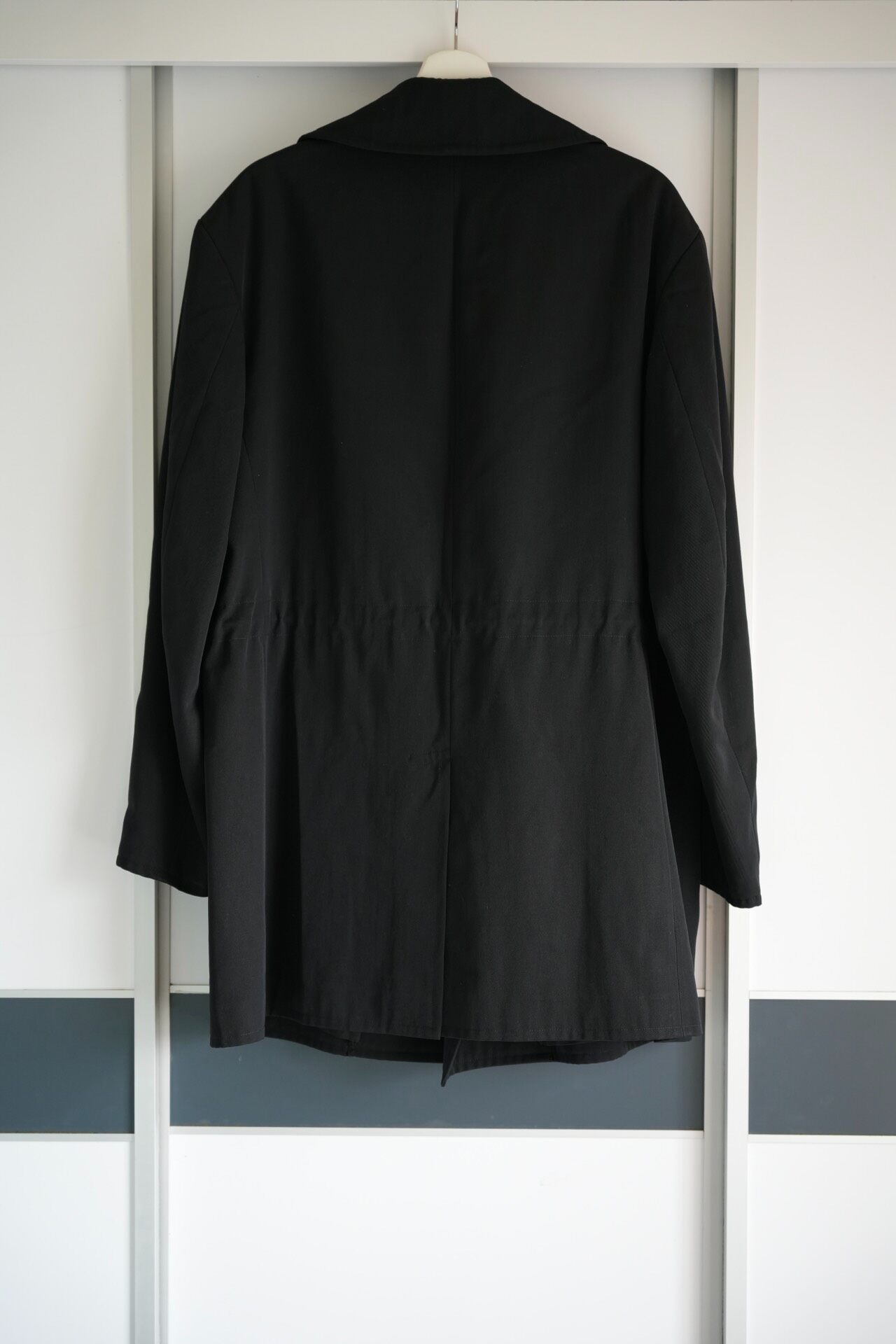 Yohji Yamamoto 92AW Diagonal Button Jacket — front