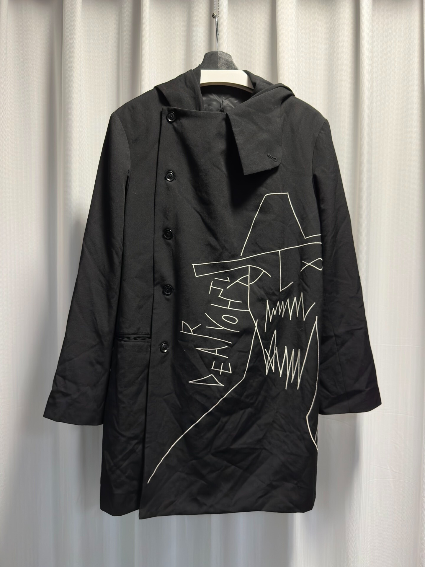 Yohji Yamamoto 2016AW DEATH NYC Hooded Jacket