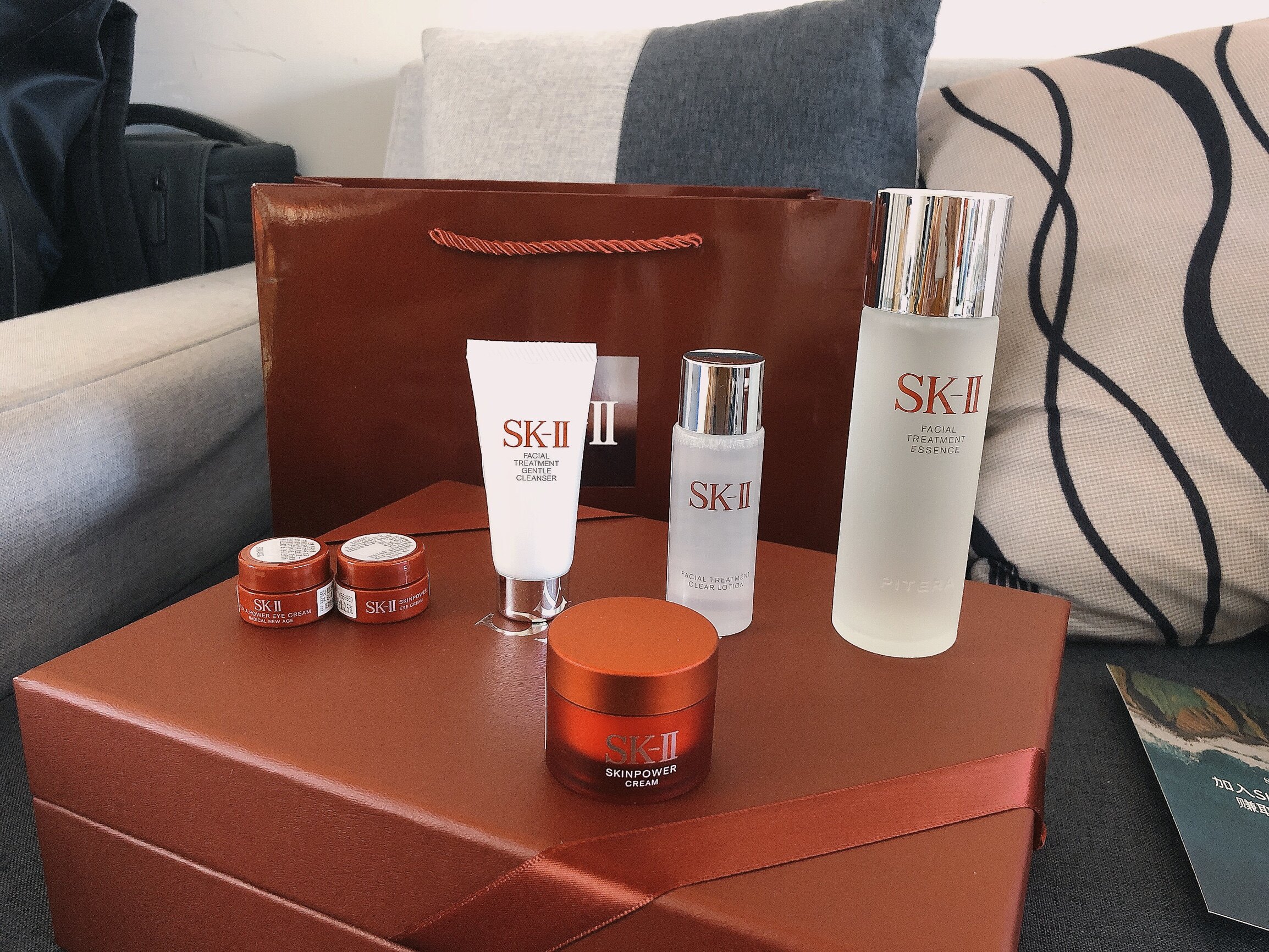 [天猫]sk-ii神仙水精华液护肤套装,女生常备单品,500元左右女友老婆