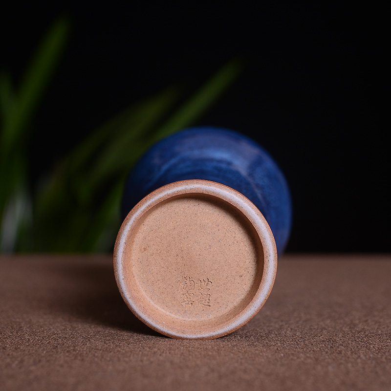 梅瓶【手拉坯】 钧瓷花插 禹州市非遗传承人 何世超