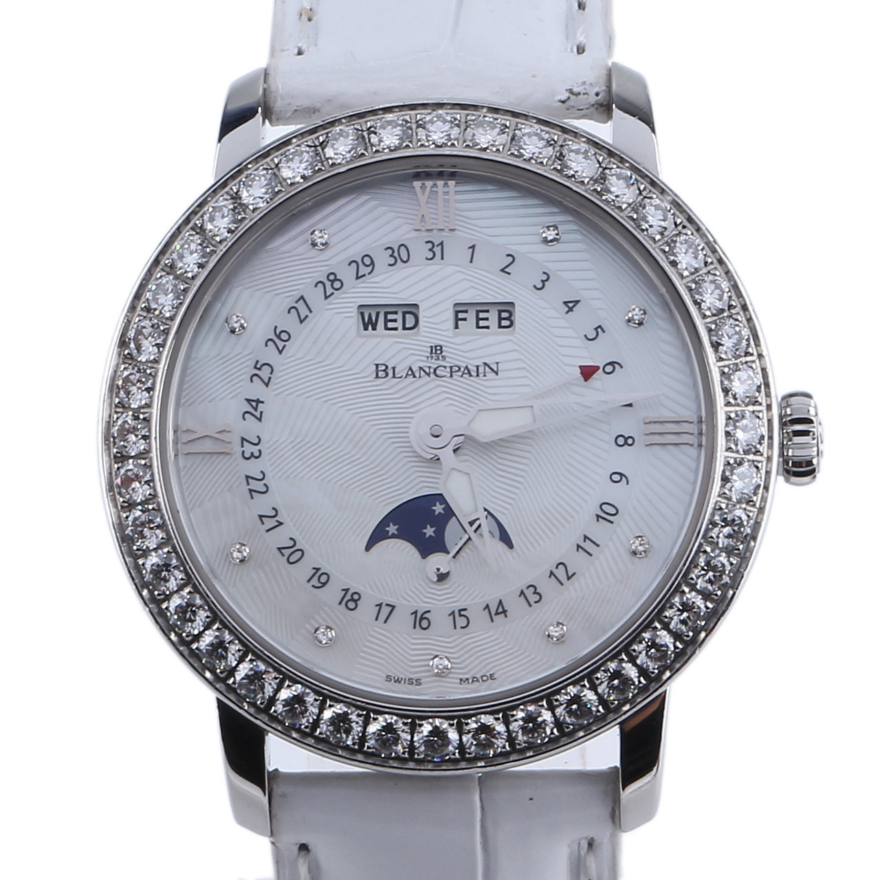 [9.5新]宝珀blancpain女装3663a-4654-55b自动机械女表xy90216001