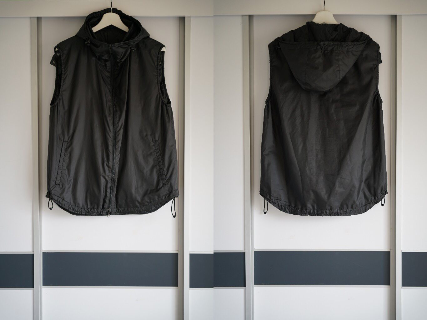Yohji Yamamoto 12AW 2-in-1 Hooded Suit — back