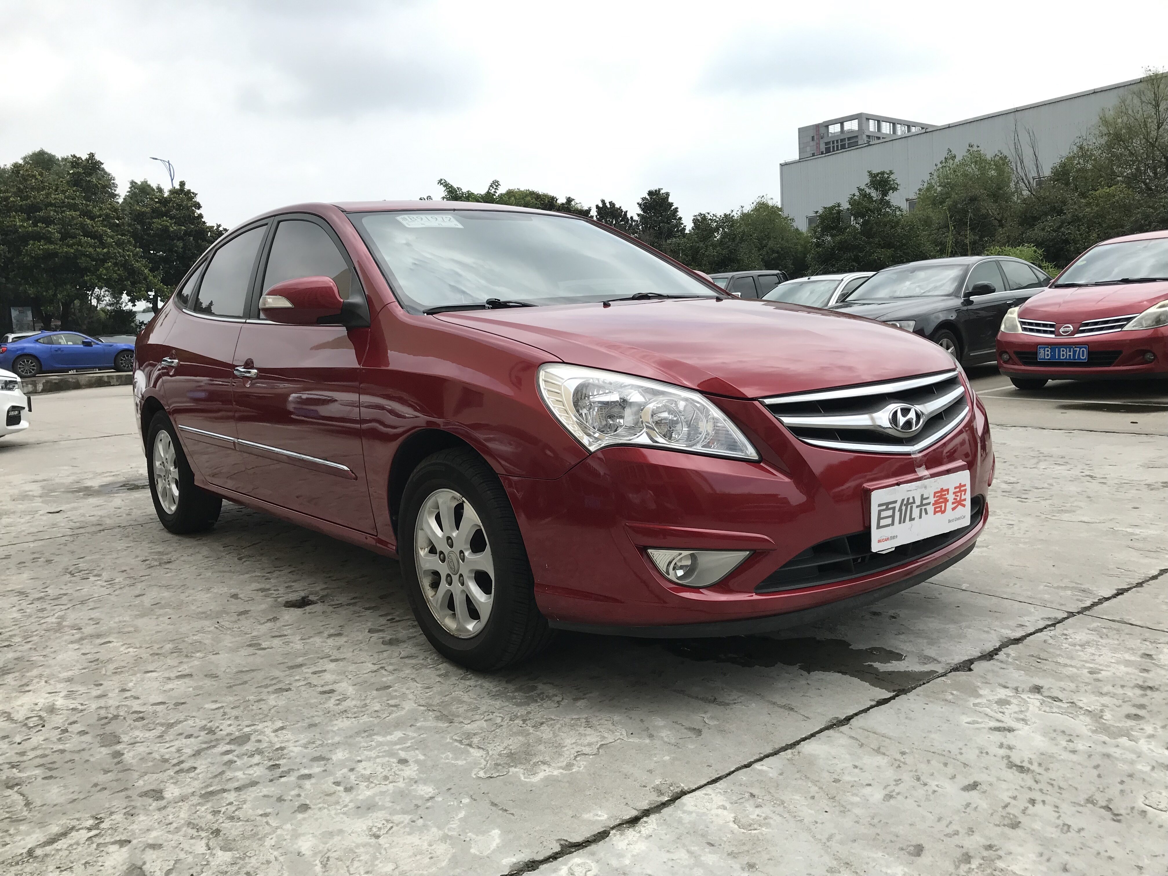 2010款 现代悦动 1.6l mt gls 宁波鄞州