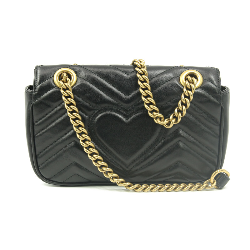 [9.5新] gucci 古驰gg marmont 22 迷你小号链条包15369