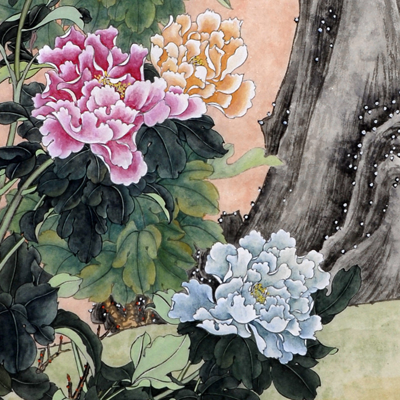 李春暖《不随桃李竟春菲》提供合影