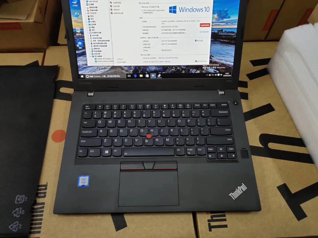 六代i7独显 T460p 极品笔记本电脑二手原装 公司换代