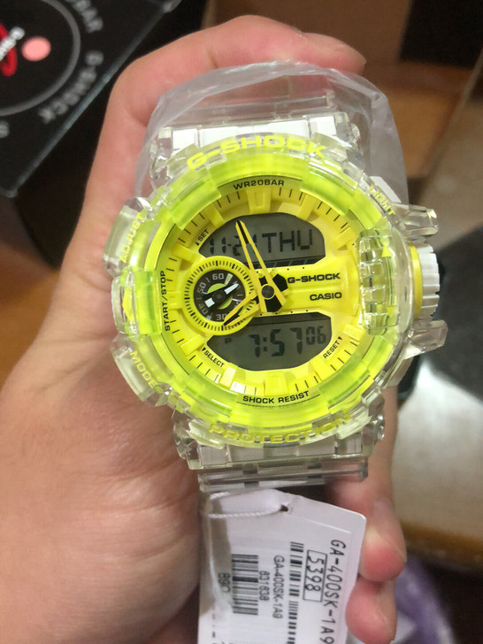 卡西欧G-SHOCK荧光绿全新卡西欧G-SHOCK，40