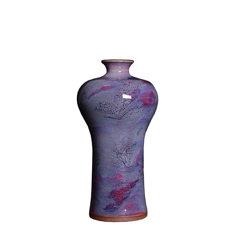 梅瓶 钧瓷花插 禹州市非遗传承人 何世超