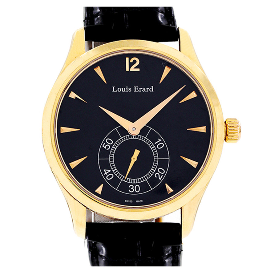 [9.5新]诺时表男款黄金背透手动机械腕表y123