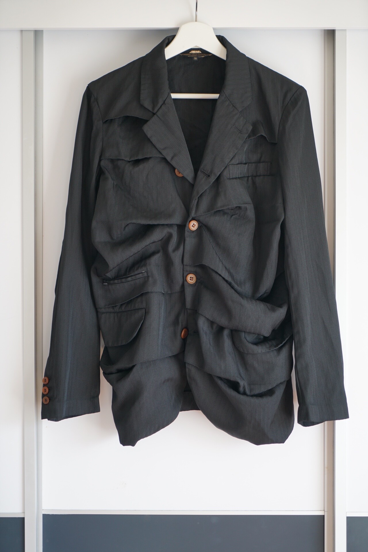 Comme des Garcons 19ss Pleated Suit