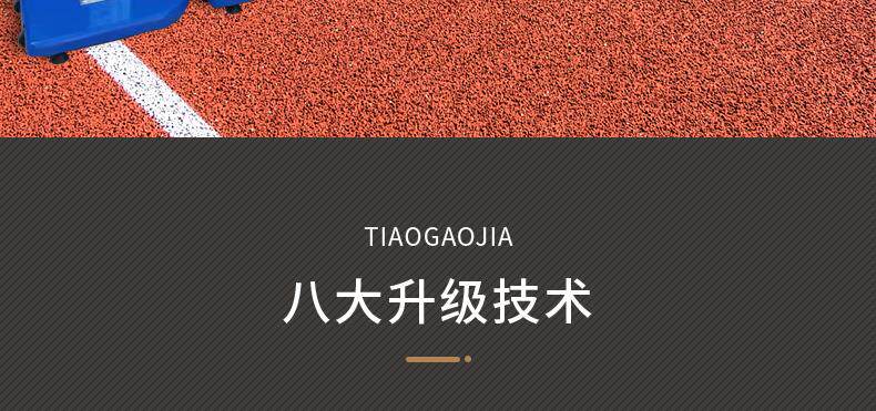 Прыжок в высоту 比赛专用铝合金跳高架学校田径器材跳高横杆海绵垫子可移动升降 Dei Mori