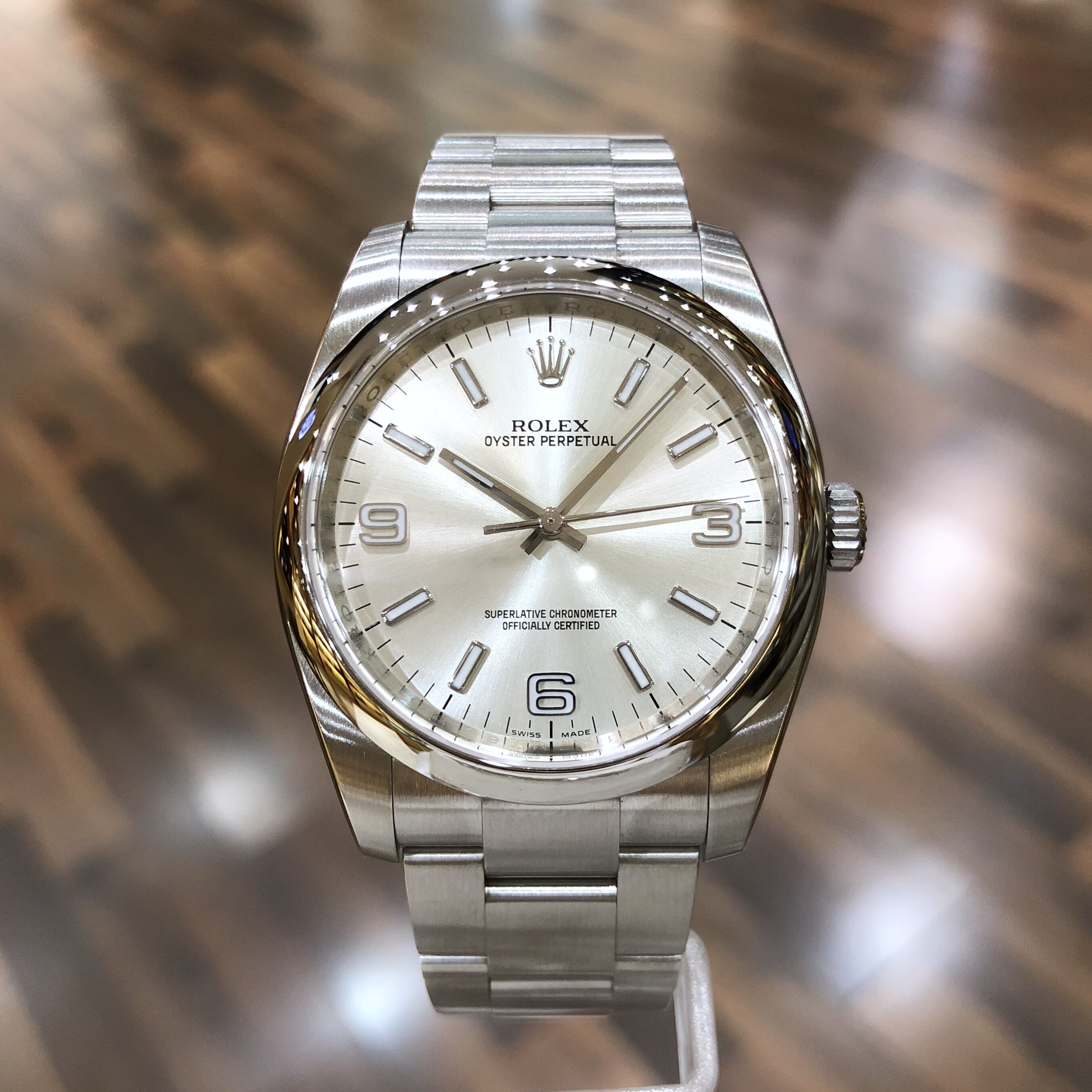 [免费送检][9.8新]劳力士手表男表蚝式恒动系列36mm精钢自动机械