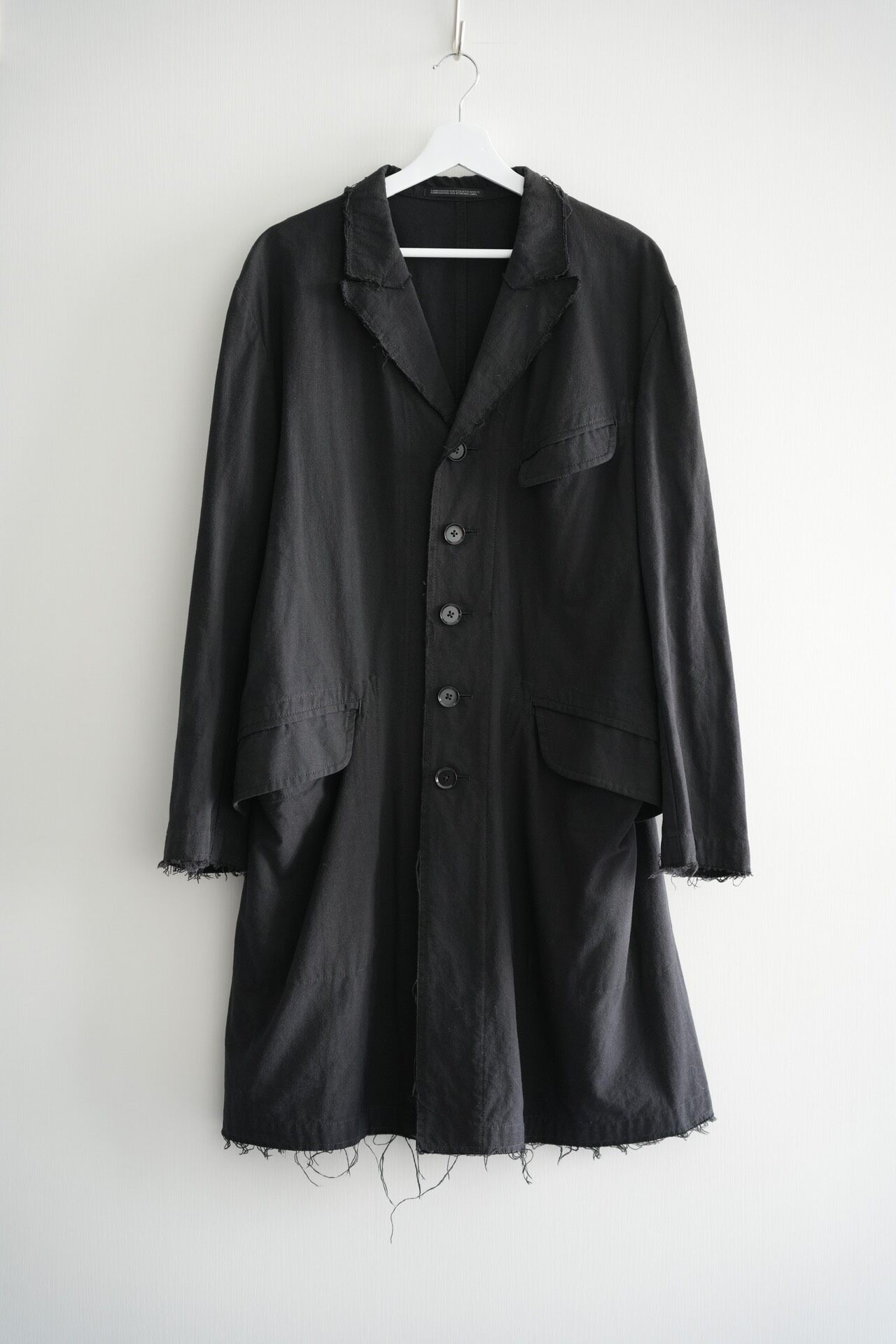 Yohji Yamamoto 10ss Frayed Coat