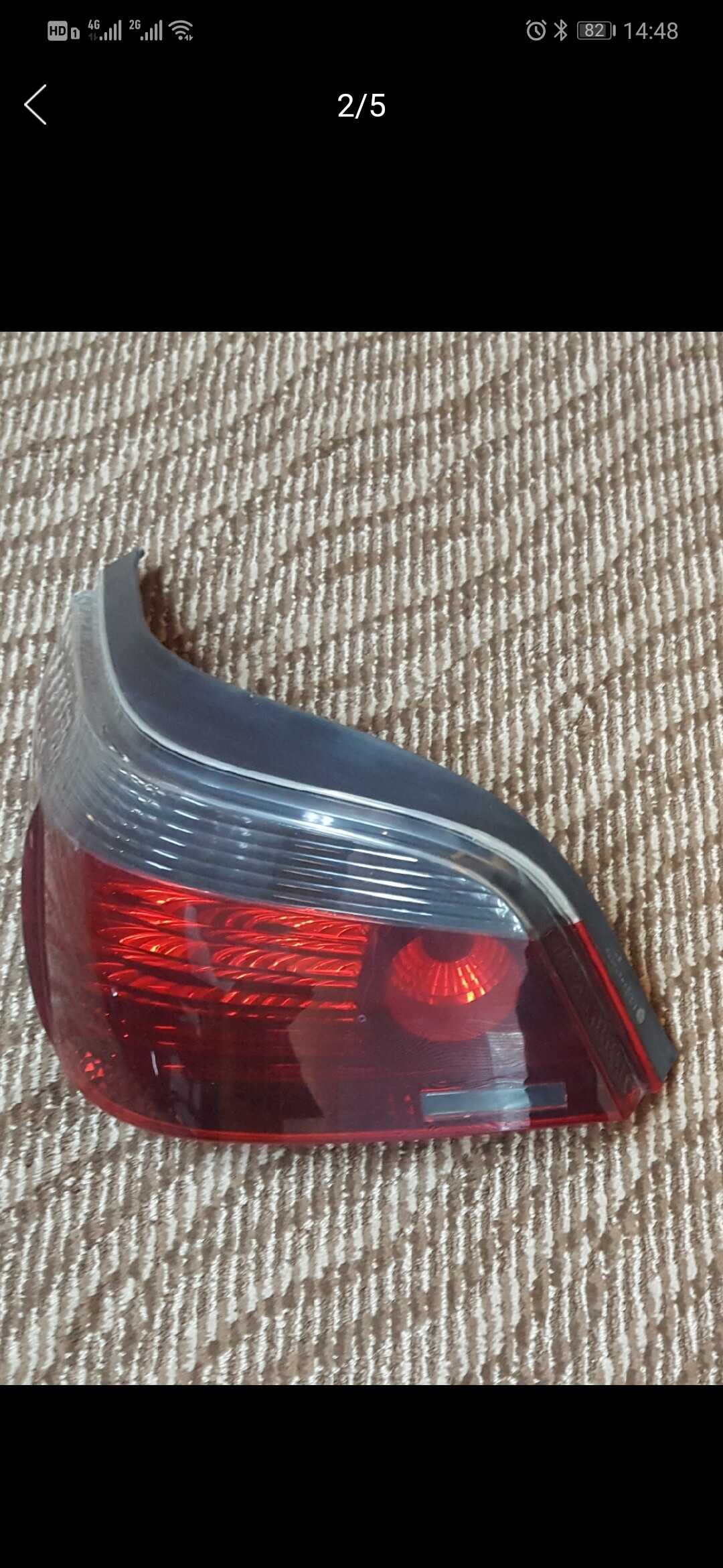 BMW E60 5系 HELLA 熏黑尾灯 （非LED） 适