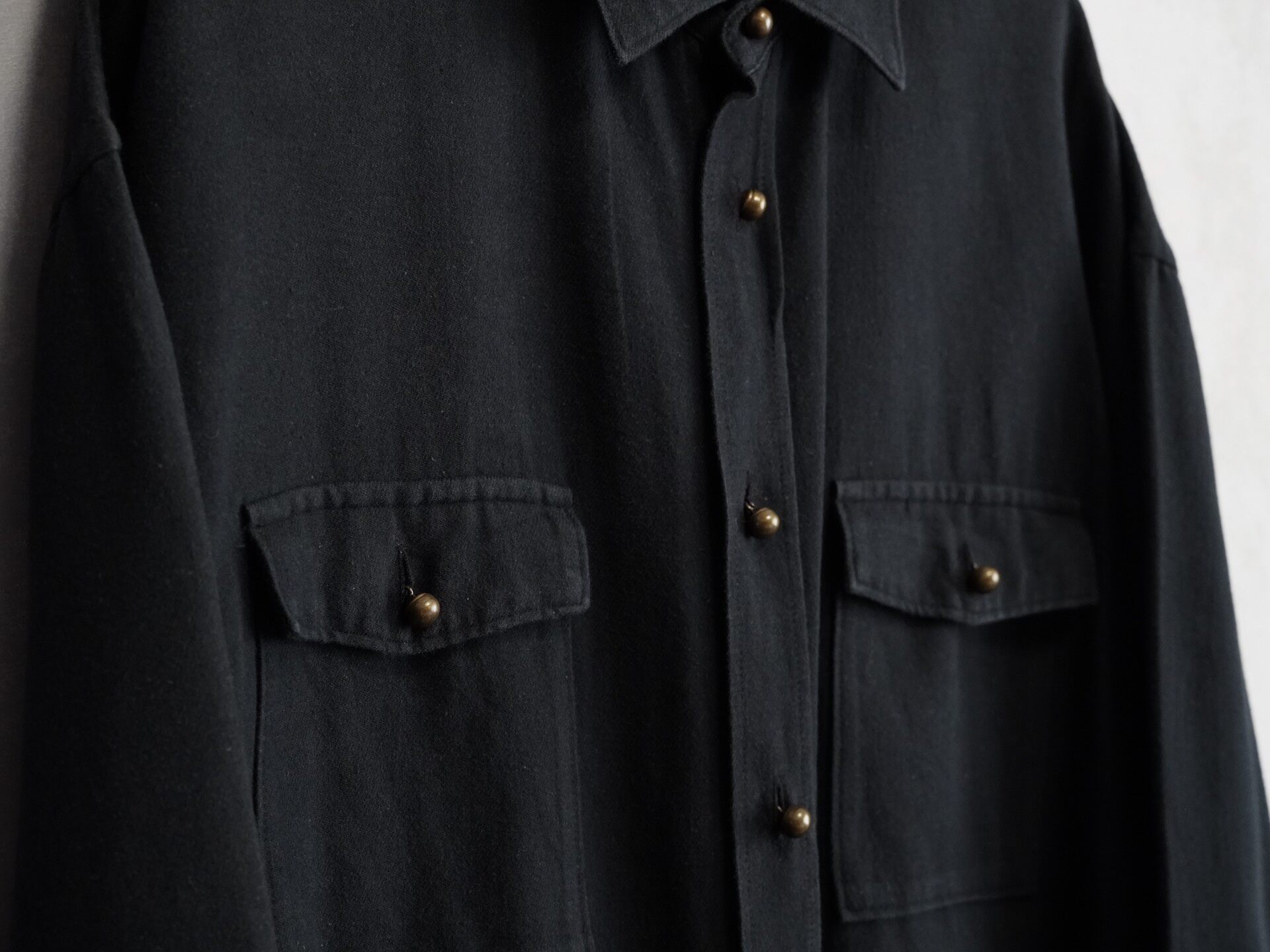 Yohji Yamamoto Y's Men Black Shirt