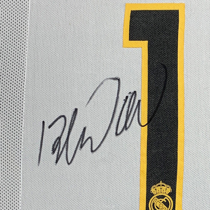 罗纳尔多皇家马德里亲笔签名足球服球衣含证书裱 65x85cm 08