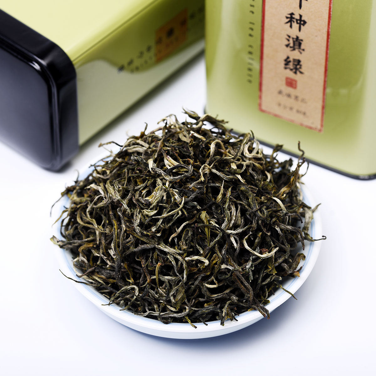 【免保 降至1元】1罐 云南特有大叶种滇绿茶80g/罐 鲜爽 2019明前