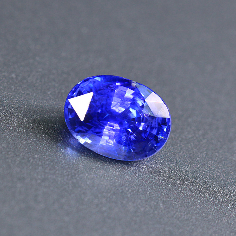 无保留价 矢车菊蓝宝石 3.15ct天然蓝宝石 lotus证书6364 d14 w