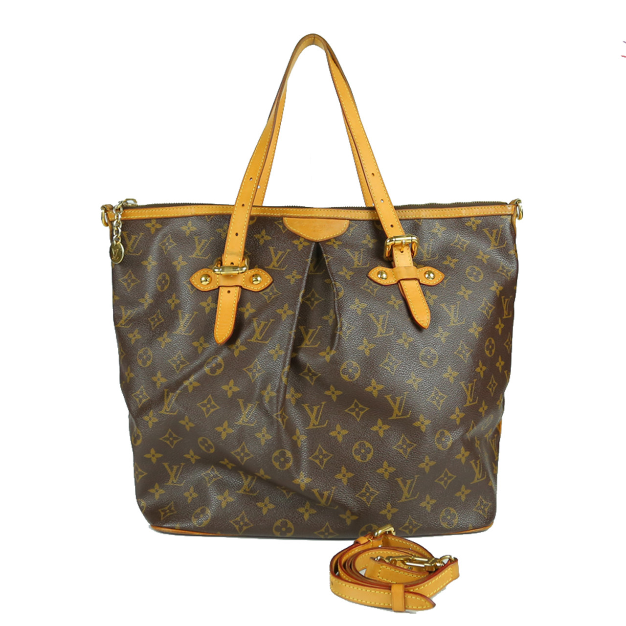 5新]路易威登lv女士派拉蒙老花单肩包参考价1.5w