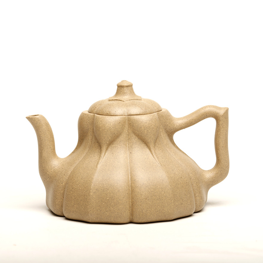 正宗宜兴紫砂壶 助理工艺美术师 张玲玲 玉兰 本山绿泥 340cc