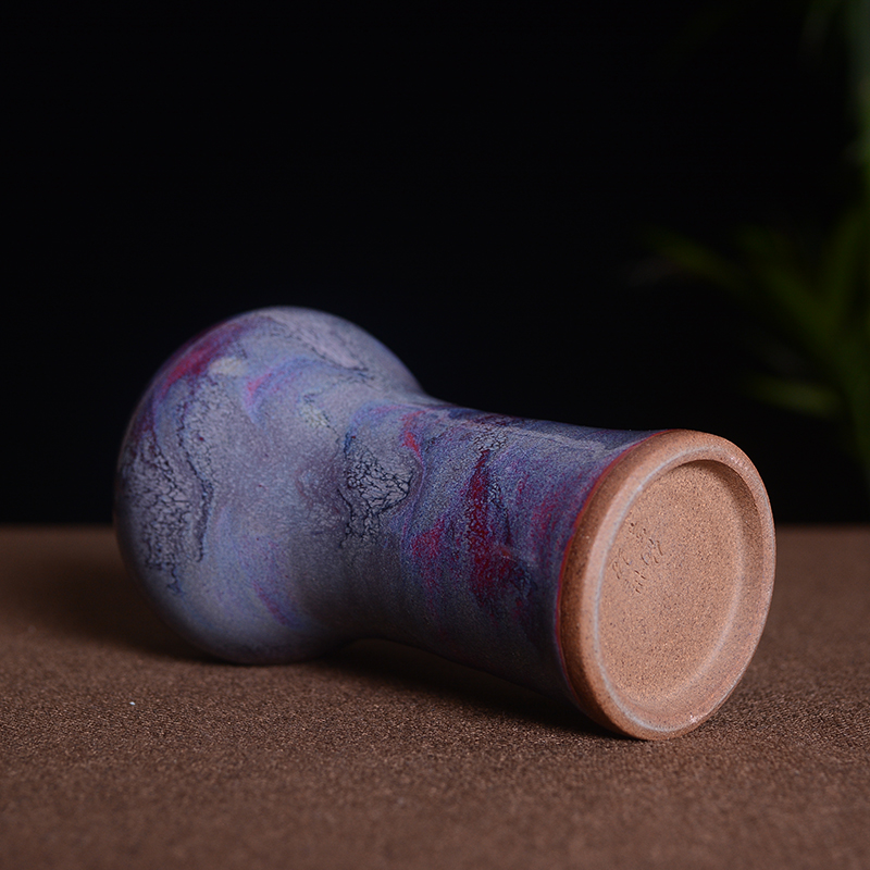 梅瓶 钧瓷花插 禹州市非遗传承人 何世超