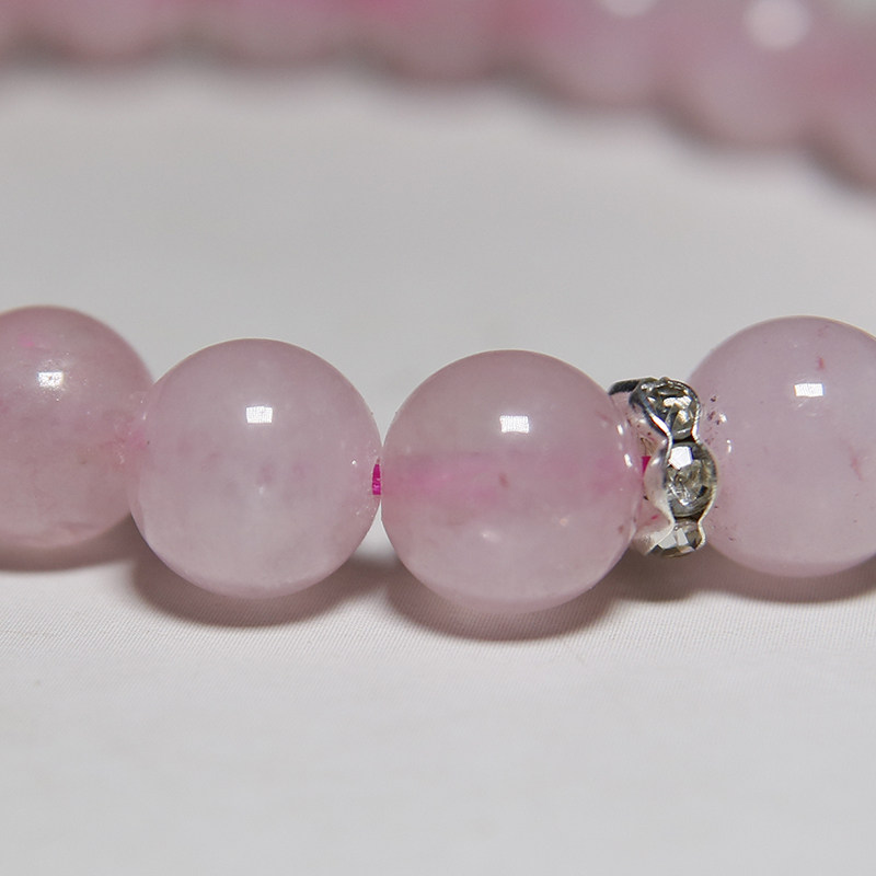 天然芙蓉石圆珠手串 带鉴定证书 金槌宝成拍卖c3724