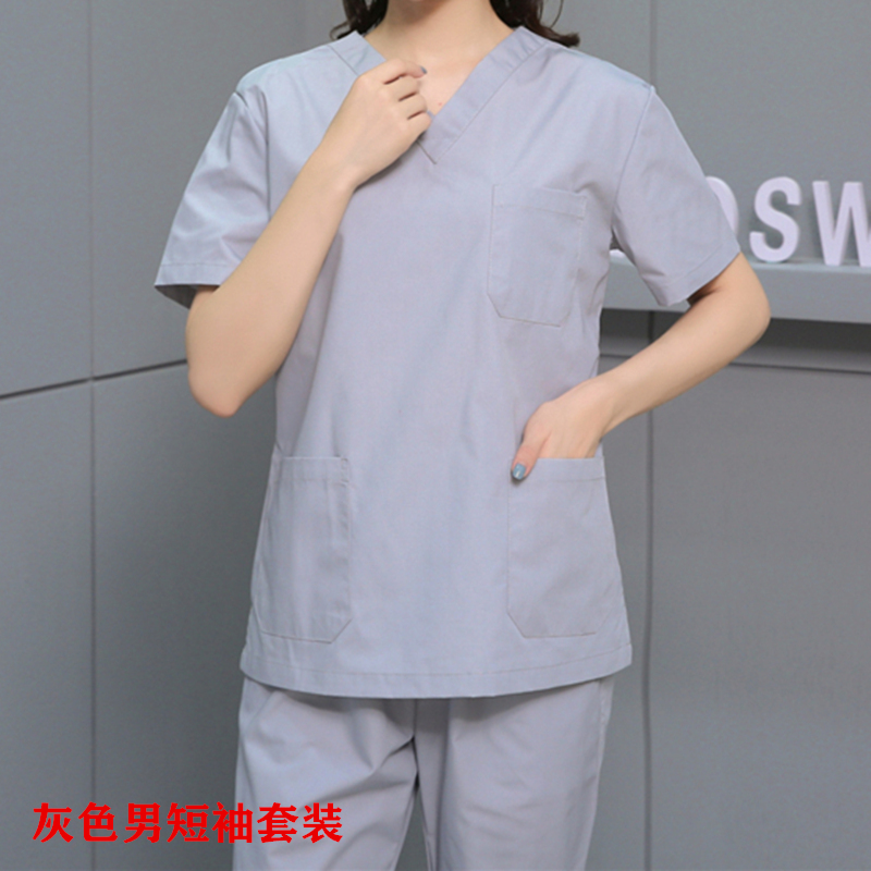 正品简菲爱洗手衣女短袖工作服套装护士服口腔牙科皮肤管理美容师