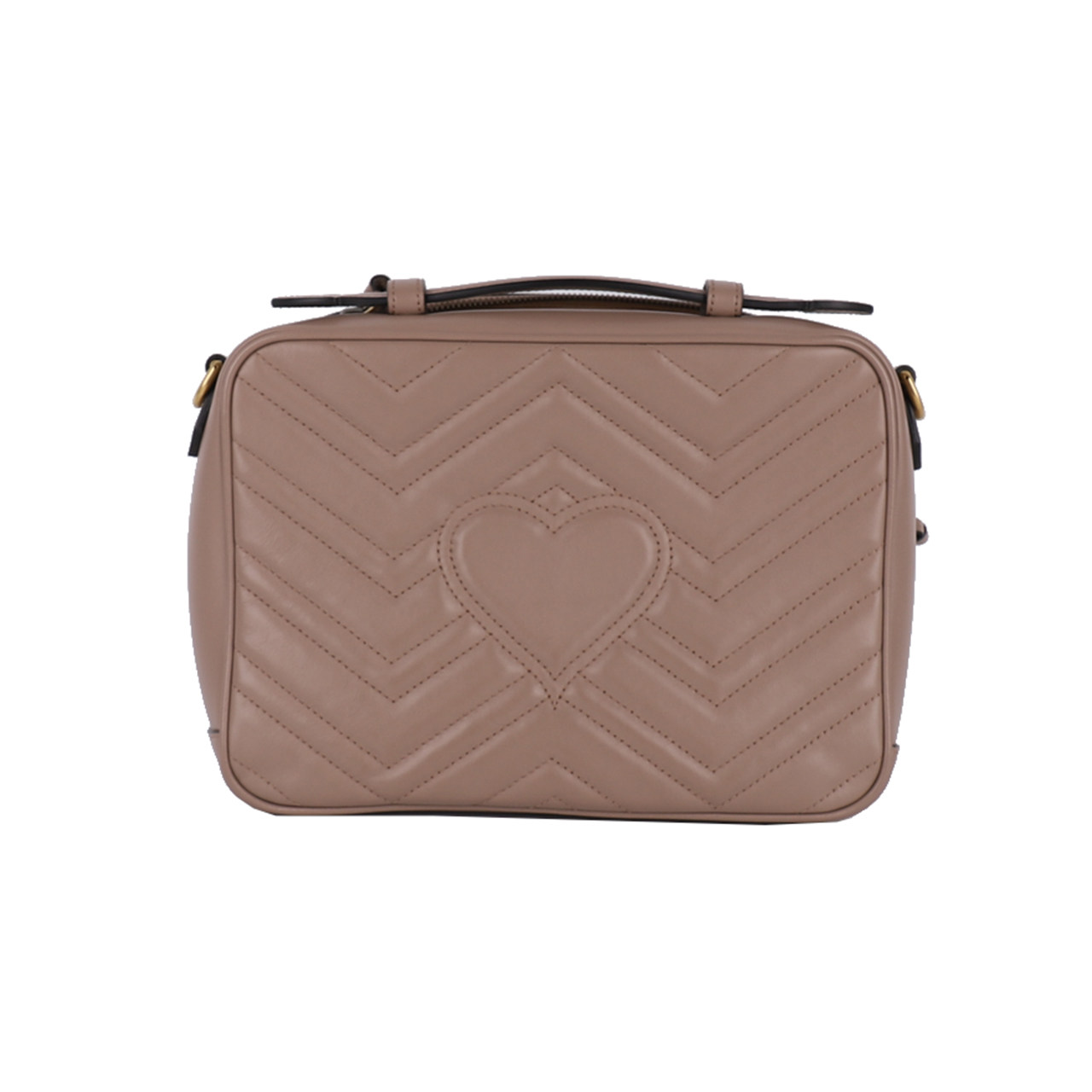 [已鉴定][9.5新]古驰gucci女士marmont斜挎邮差包ux009参考19500