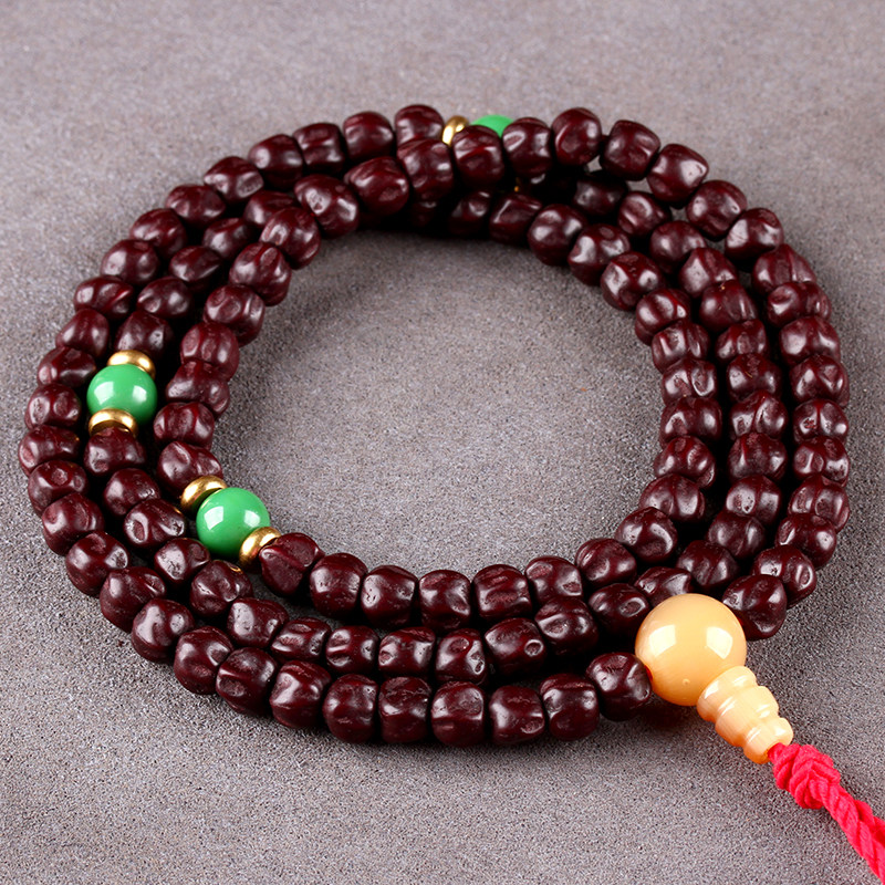 古玩收藏 藏密 包浆油润 老百香菩提子佛珠 手串手链e699阿里拍卖