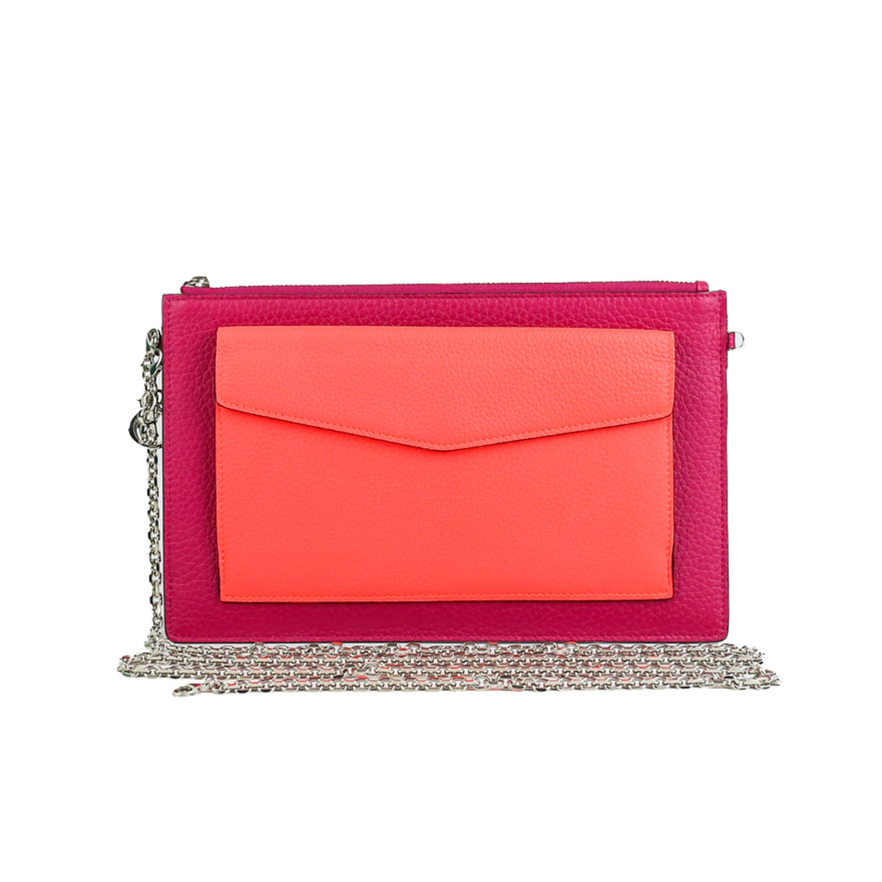 [9.9新]迪奥dior女士拼色中号单肩斜挎信封包deb1907051