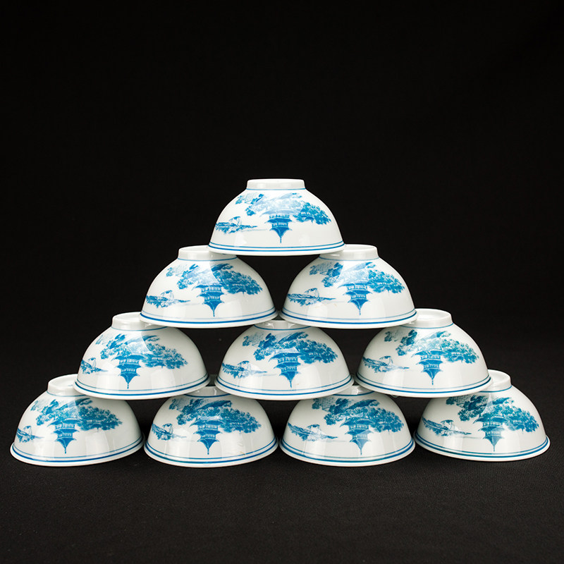 【视频看货】 系90年代大会堂国宴厅湖南厅用瓷 洪江大球泥 餐具