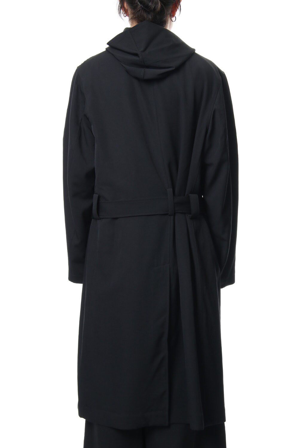 Yohji Yamamoto Regulation Boxer Robe Coat — label