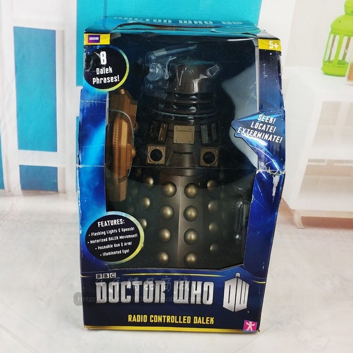 正版DOCTORWHO神秘博士遥控戴立克模型玩具