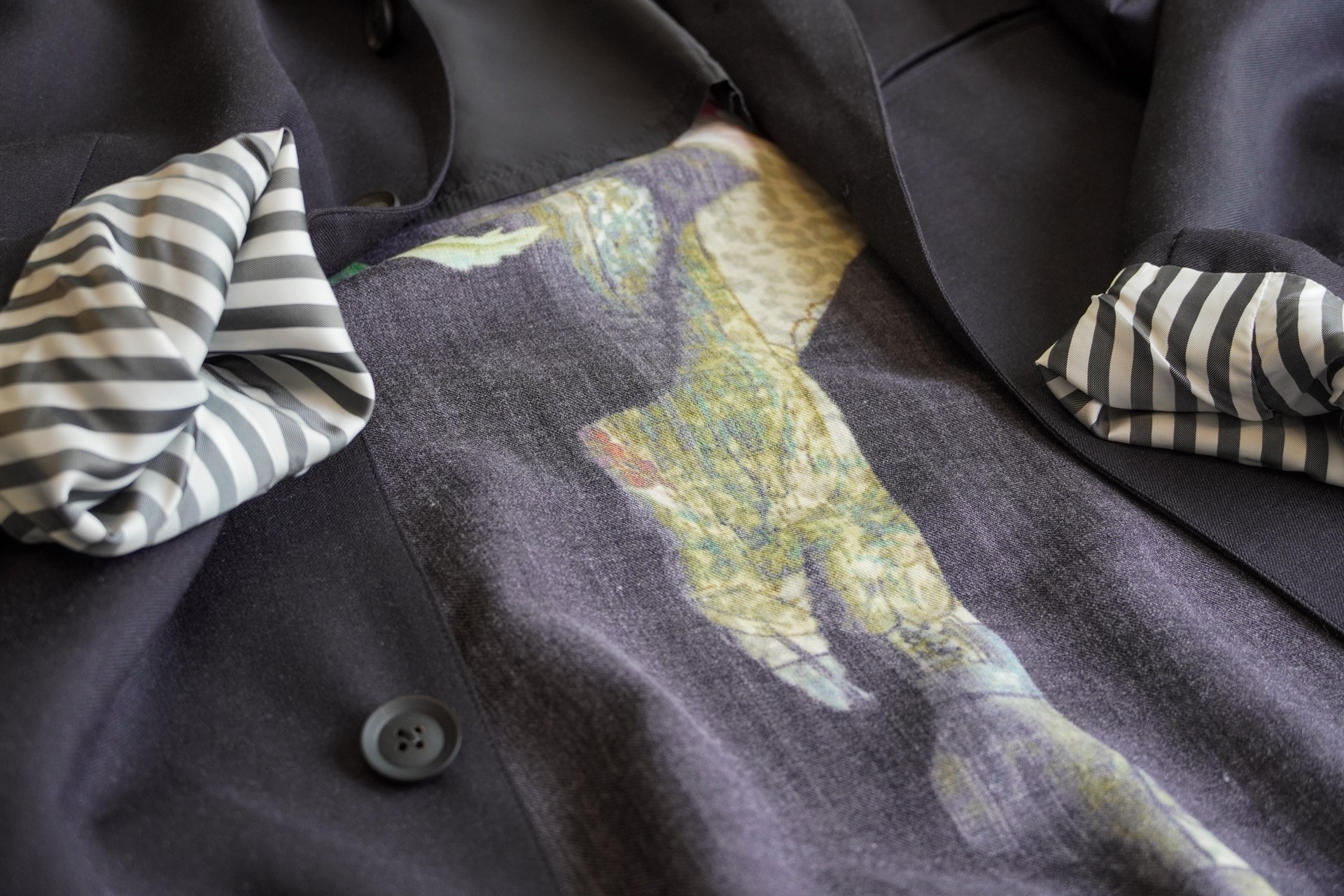 Yohji Yamamoto 2019SS Ukiyo-e Jacket — label