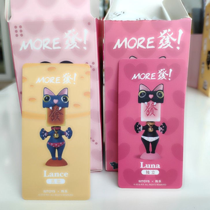 more发所乐麻将baby麻将猫盲盒