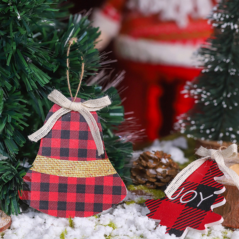 网红圣诞元素小挂件圣诞节挂饰圣诞树配件装饰品小玩偶铃铛雪人麋