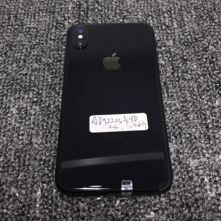 iPhoneX256G靓机深空灰黑色美版有锁苹果手机x