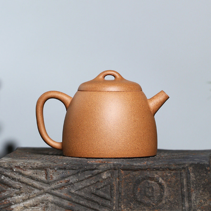 实力派许老师【手工小秦权壶】原矿老段泥 宜兴紫砂壶180cc