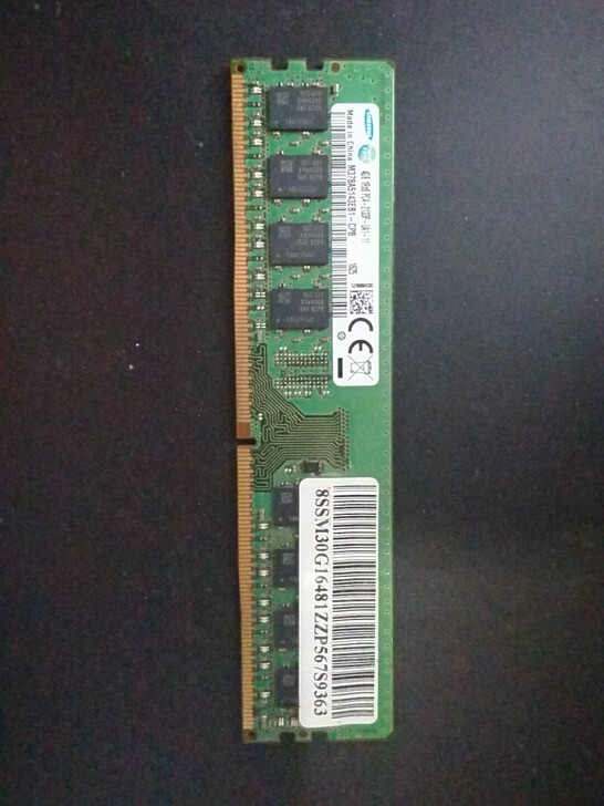 DDR421334GB内存条三星半导体联想品牌机拆