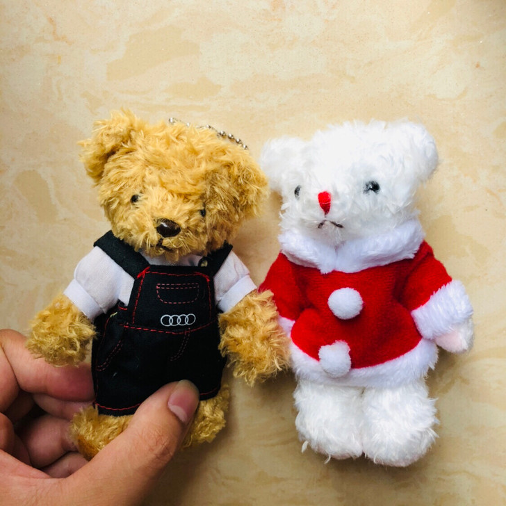 迷你泰迪熊挂件