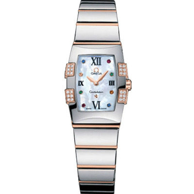 77万[9.5新]欧米茄女表星座彩虹女神