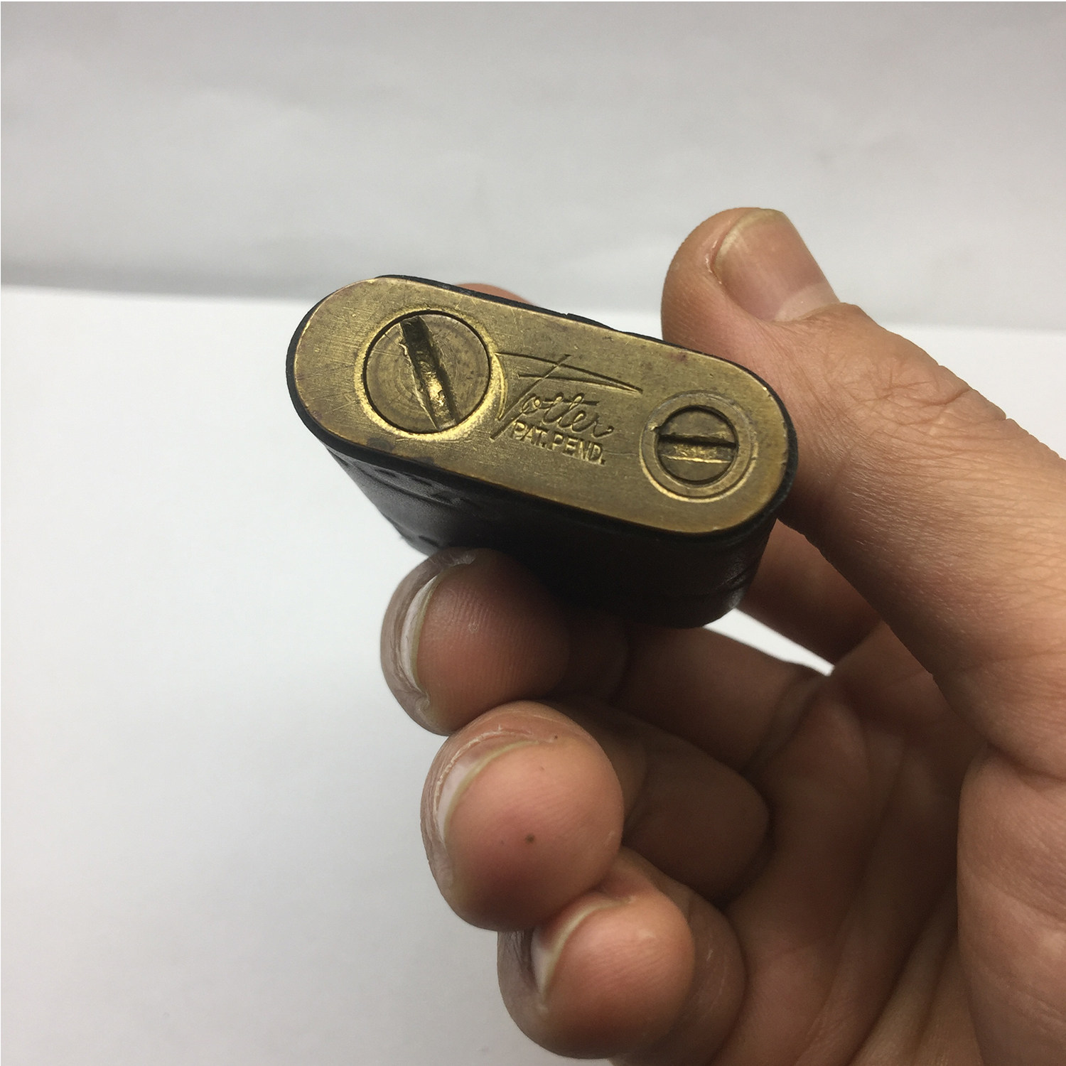 德国炮台抬臂古董煤油打火机h