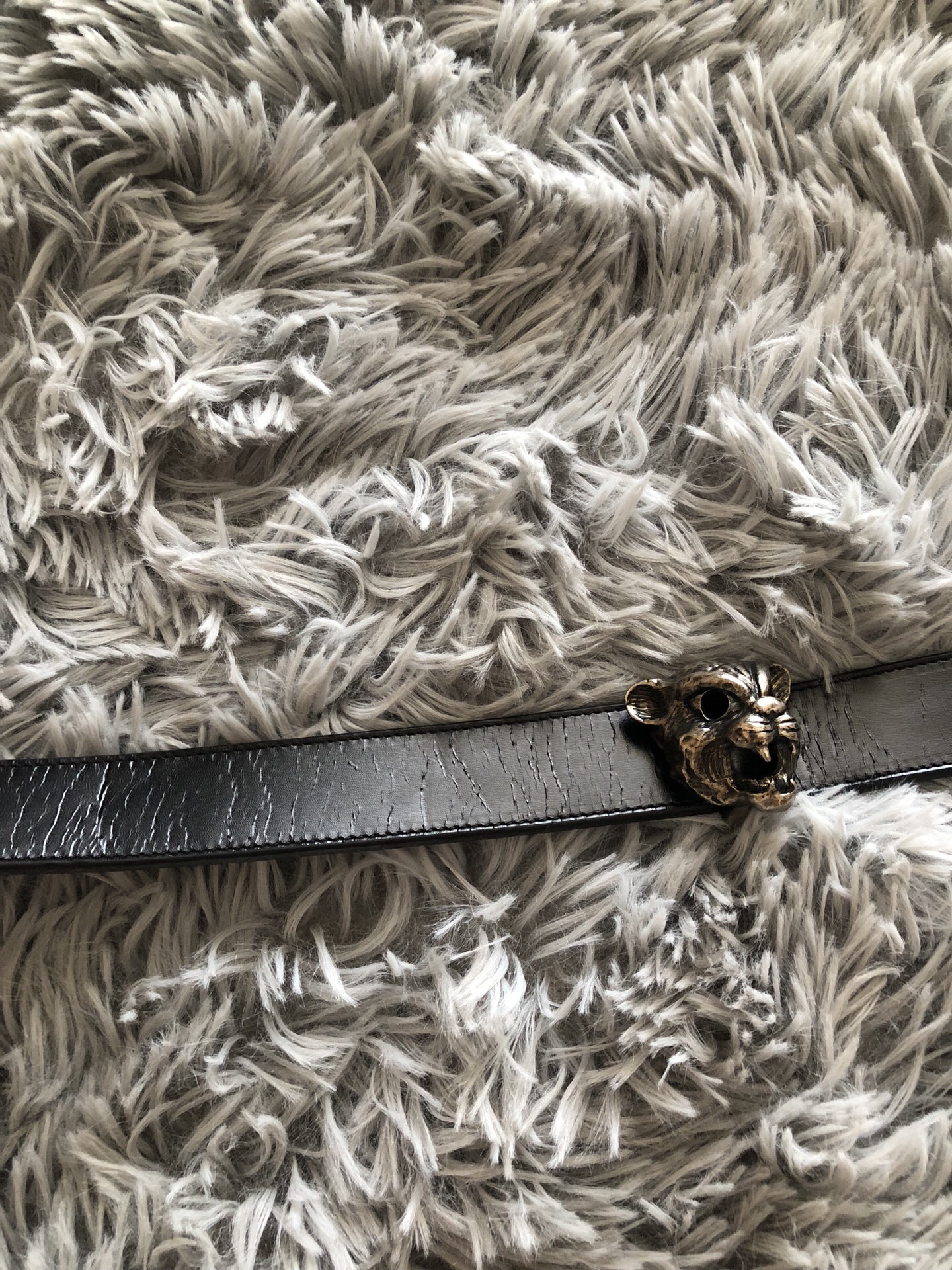Saint Laurent SLP Runway Belt — label