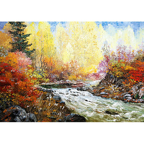 手绘油画 朝鲜画1元起拍_珍品拍卖 - 拍卖专场 - 阿里拍卖