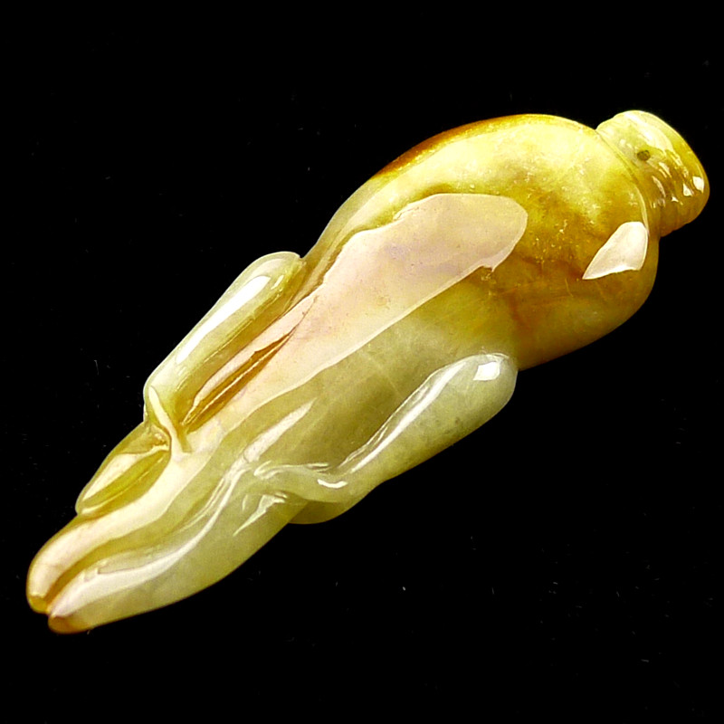 缅甸老坑翡翠a货人参 15.30g