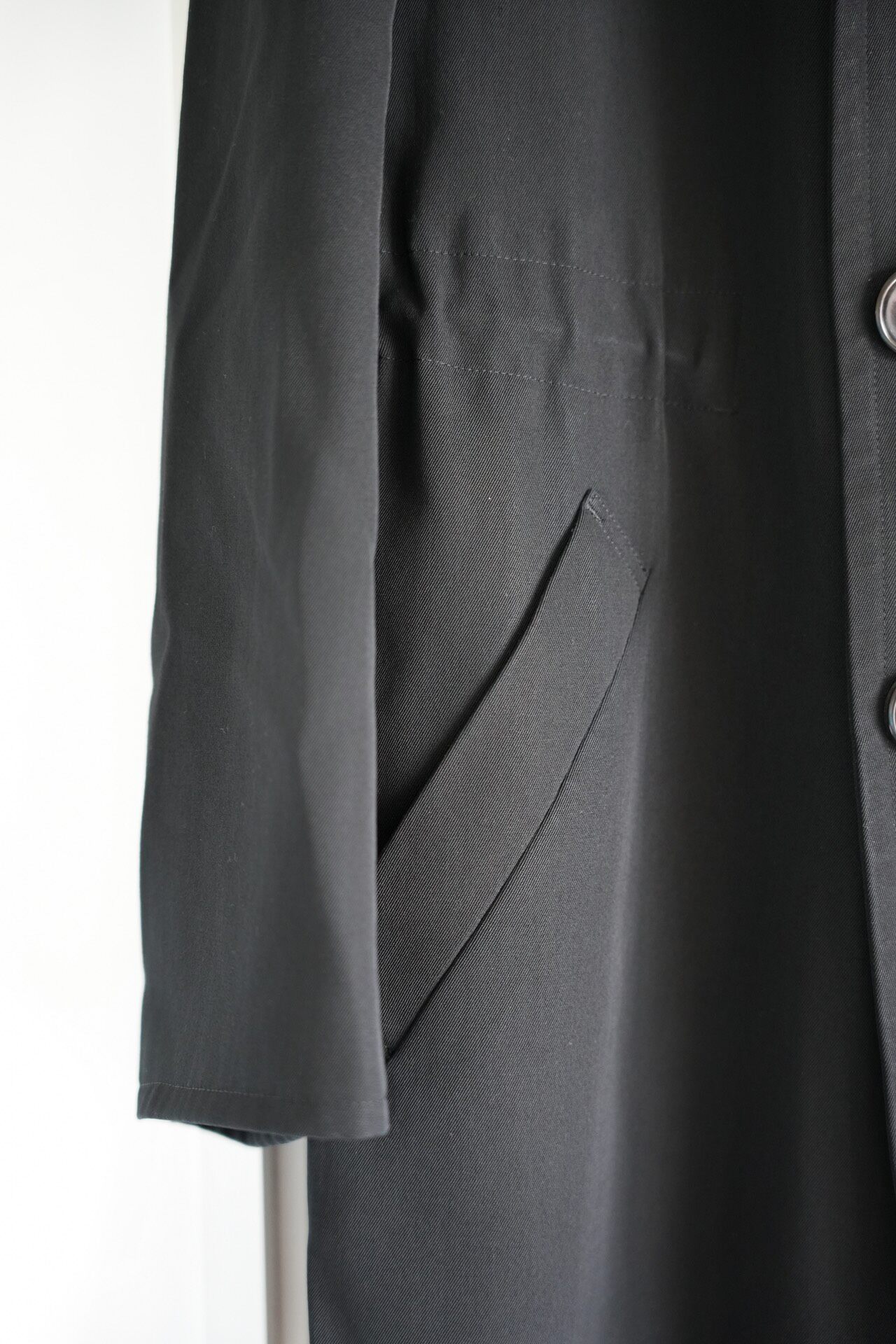 Yohji Yamamoto 92AW Diagonal Button Jacket — back