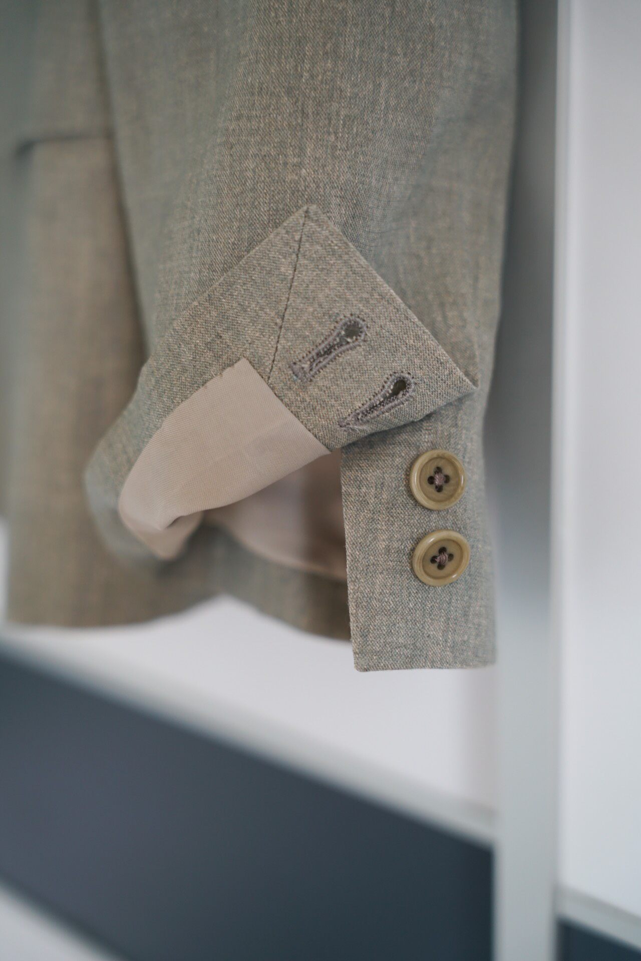 Yohji Yamamoto 2010 SS Gray Suit Jacket — back