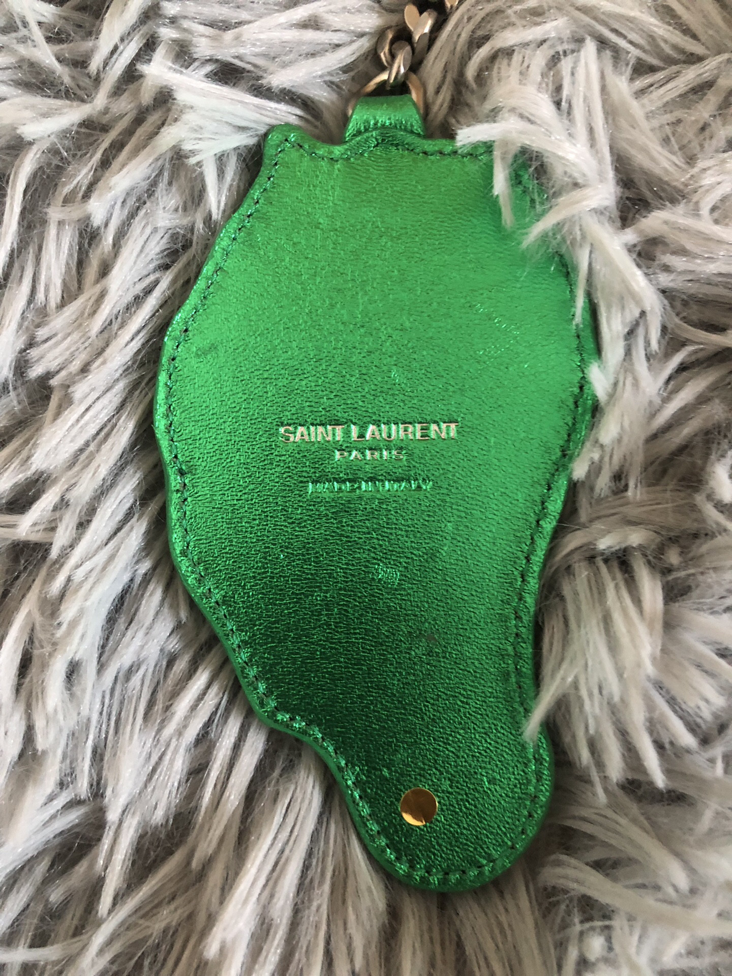 Saint Laurent 16SS T-Rex Keychain — detail