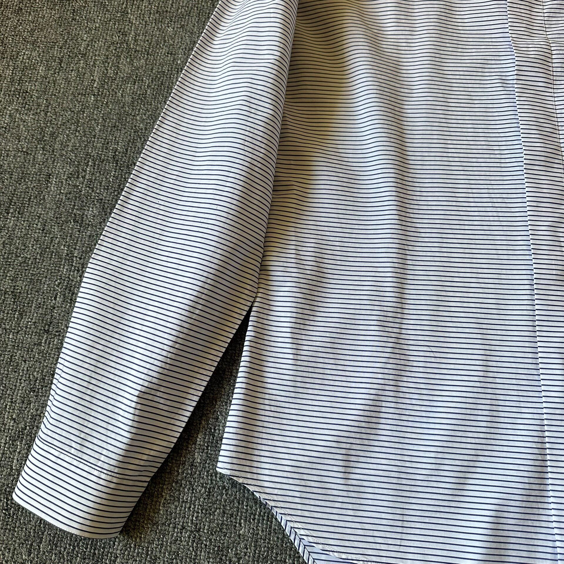 Dior Long-Sleeve Striped Shirt — front