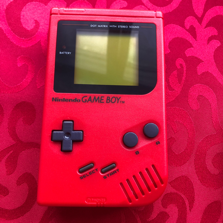 gb厚机初代红gameboy任天堂关联gbagbc